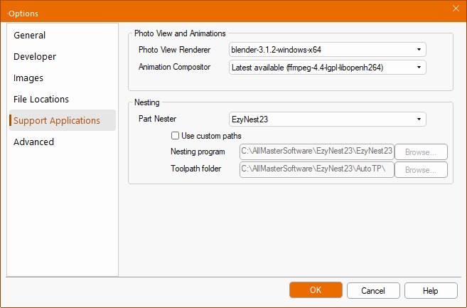 File Options_CabMasterPro
